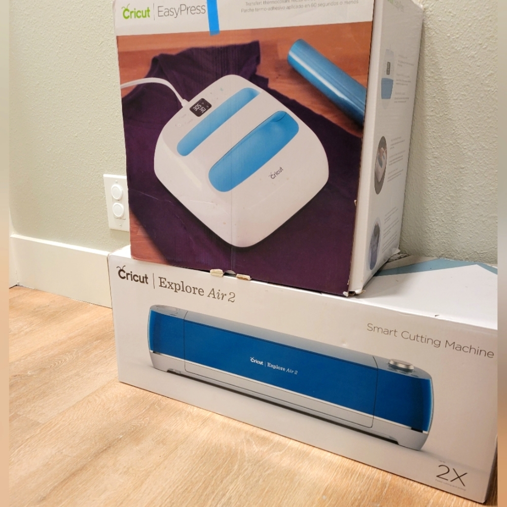 Cricut Easy Press + Explore Cutter duo